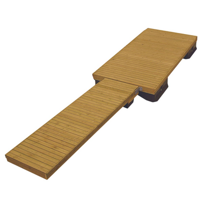 Laituri Savorak Sauna 3: 8,8 m, 2,4 x 3,9 + 1,12 x 4,76 m, Tee se itse -paketti