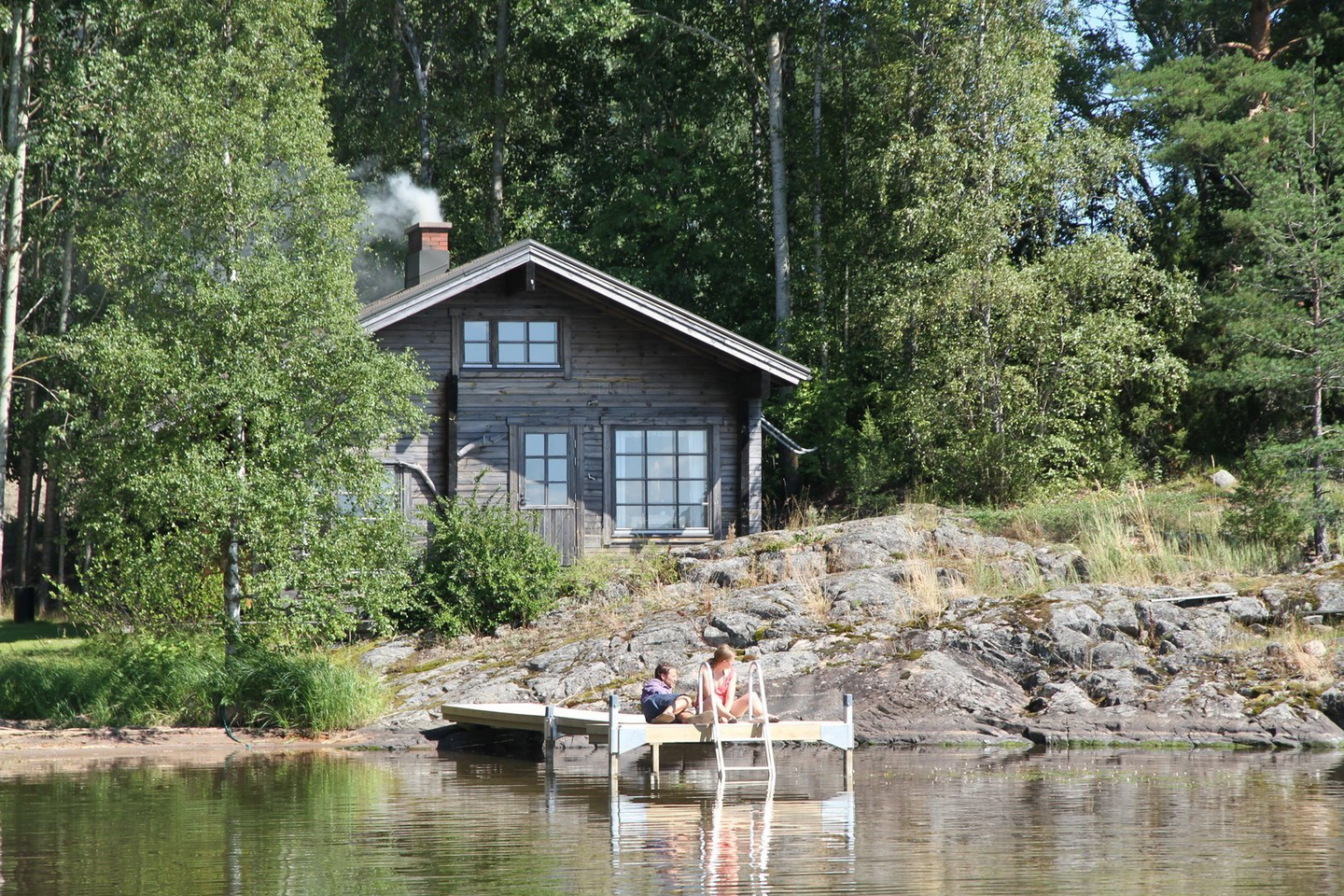 Laituri Savorak Jokamies 9,6 m, 1,16 x 2,39m + 1,12 x 3,6m, Tee se itse -paketti