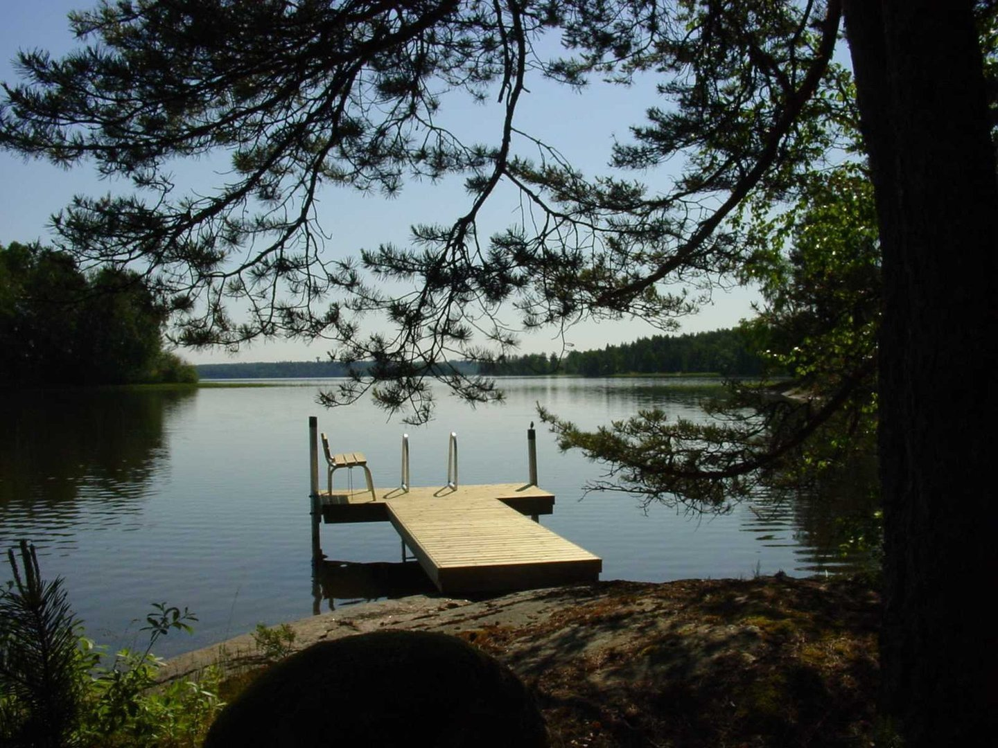 Laituri Savorak Jokamies 4,8 m, 1,16 x 2,39m + 1,12 x 3,6m, Tee se itse -paketti