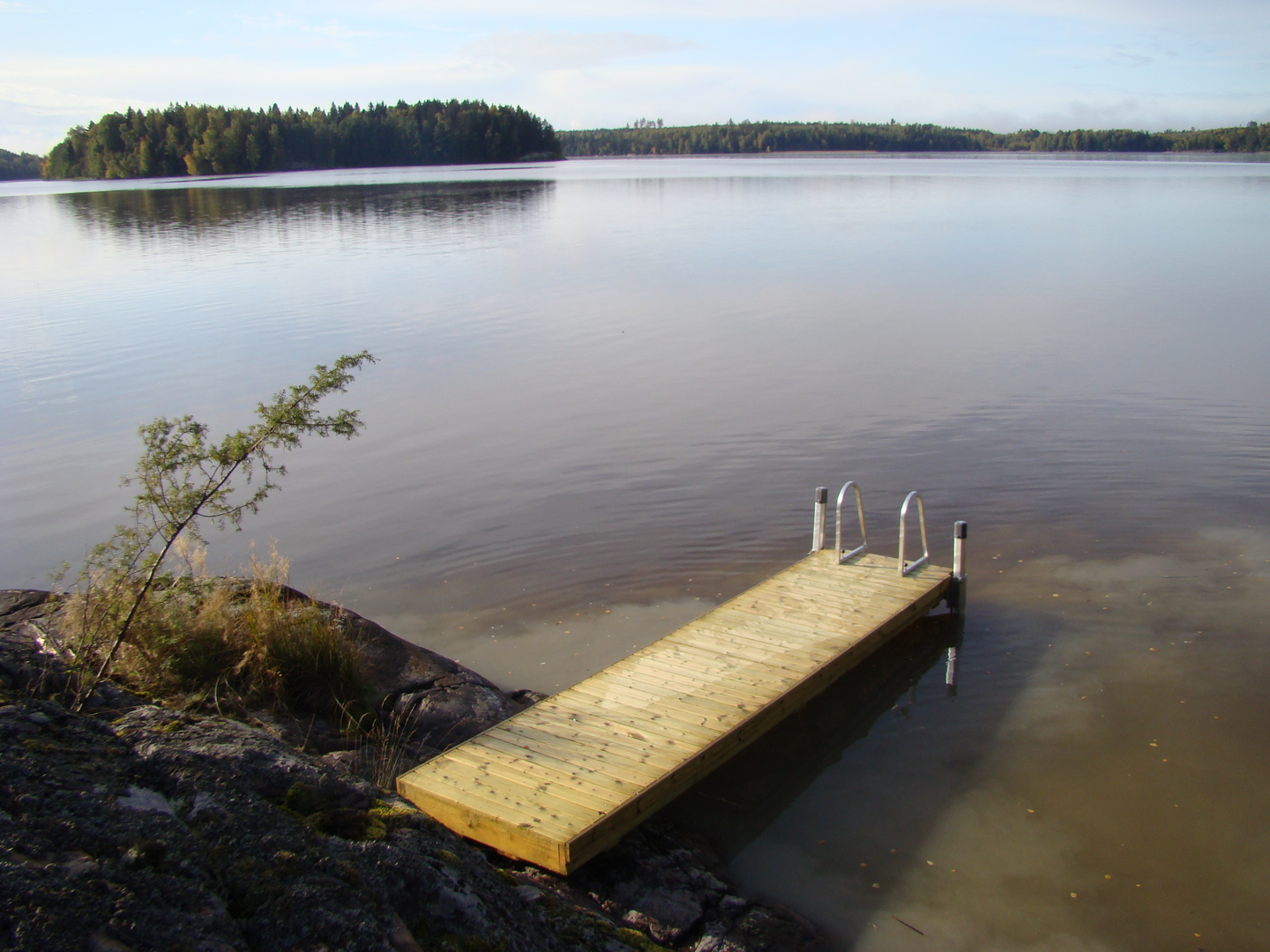 Laituri Savorak Suorapääty 4,8 m, 1,12 x 4,76 m, Tee se itse -paketti