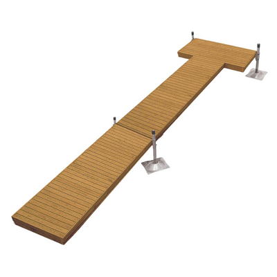 Laituri Savorak Jokamies 9,6 m,  1,16 x 2,39 m + kävelysilta 1,12 x 8,36 m