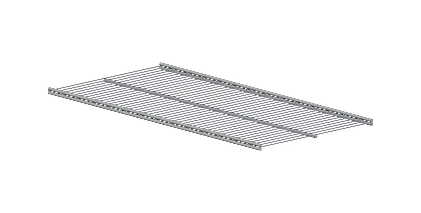 TRÅDHYLLA LUNDBERGS SILVER 607X305MM