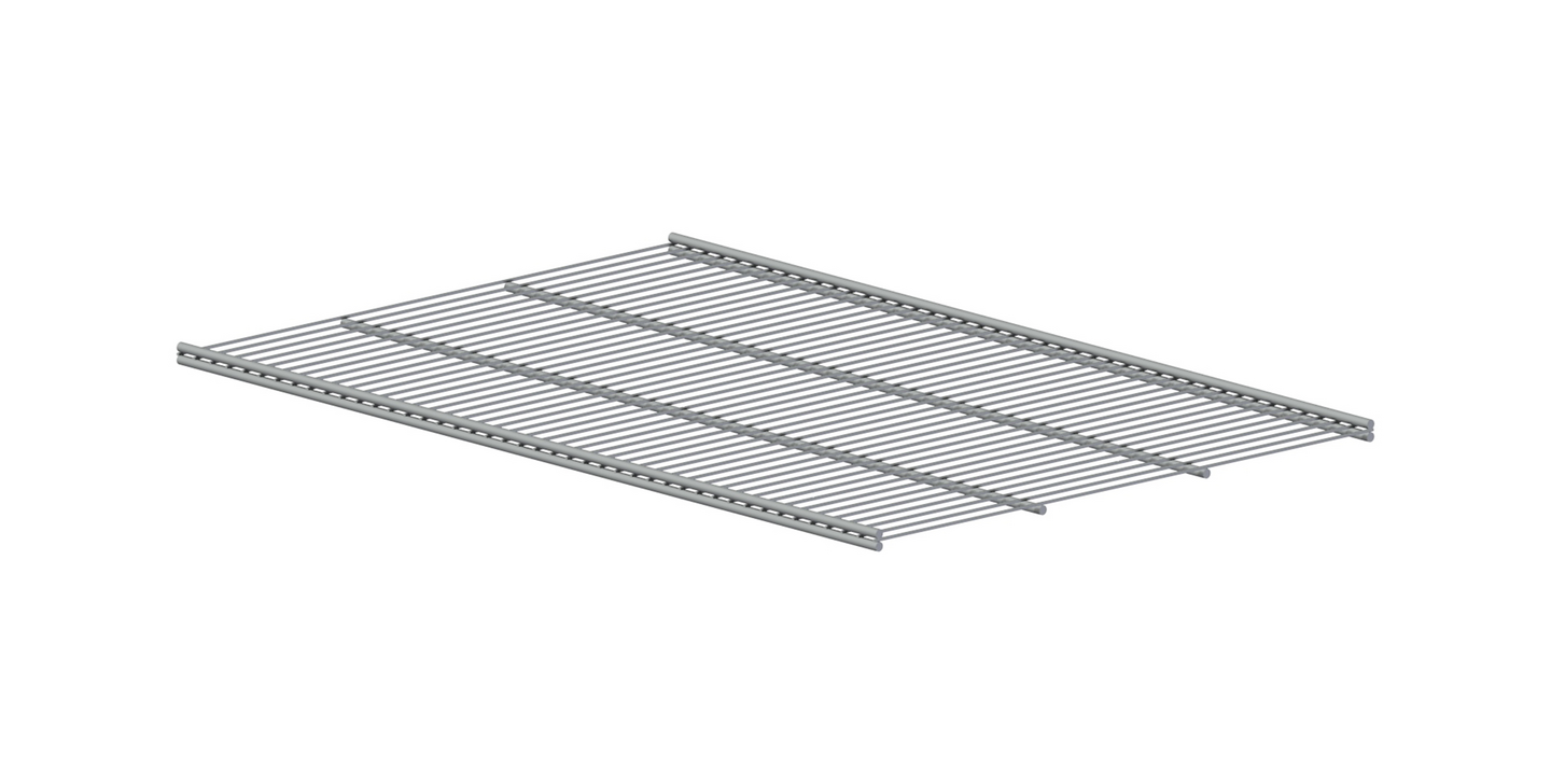 TRÅDHYLLA LUNDBERGS SILVER  621X405MM
