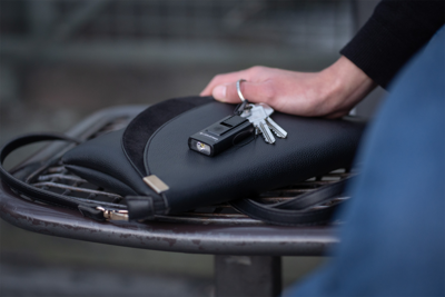 Taskulamppu Ledlenser K6R Safety harmaa 400lm ladattava