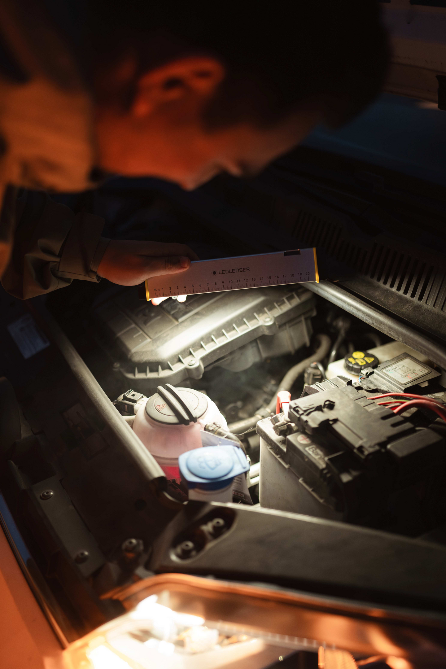 Työvalo Ledlenser AF2R Work musta 1000lm ladattava