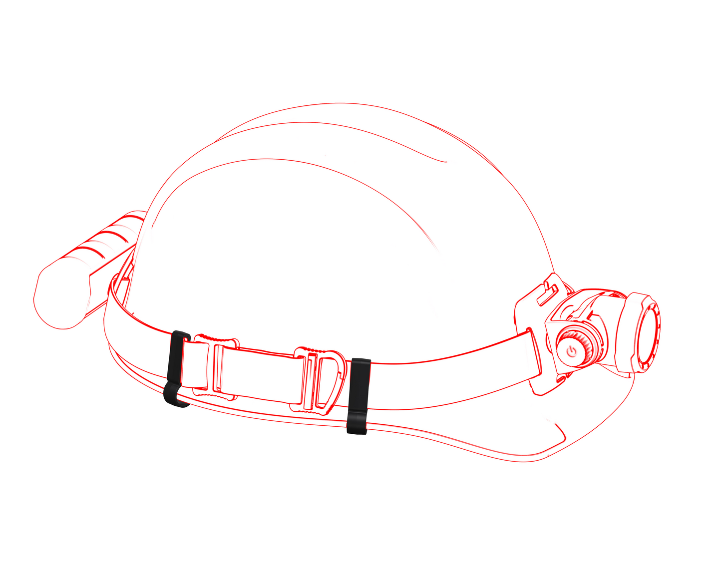 Kypäräpannan Klipsi Ledlenser tyyppi A