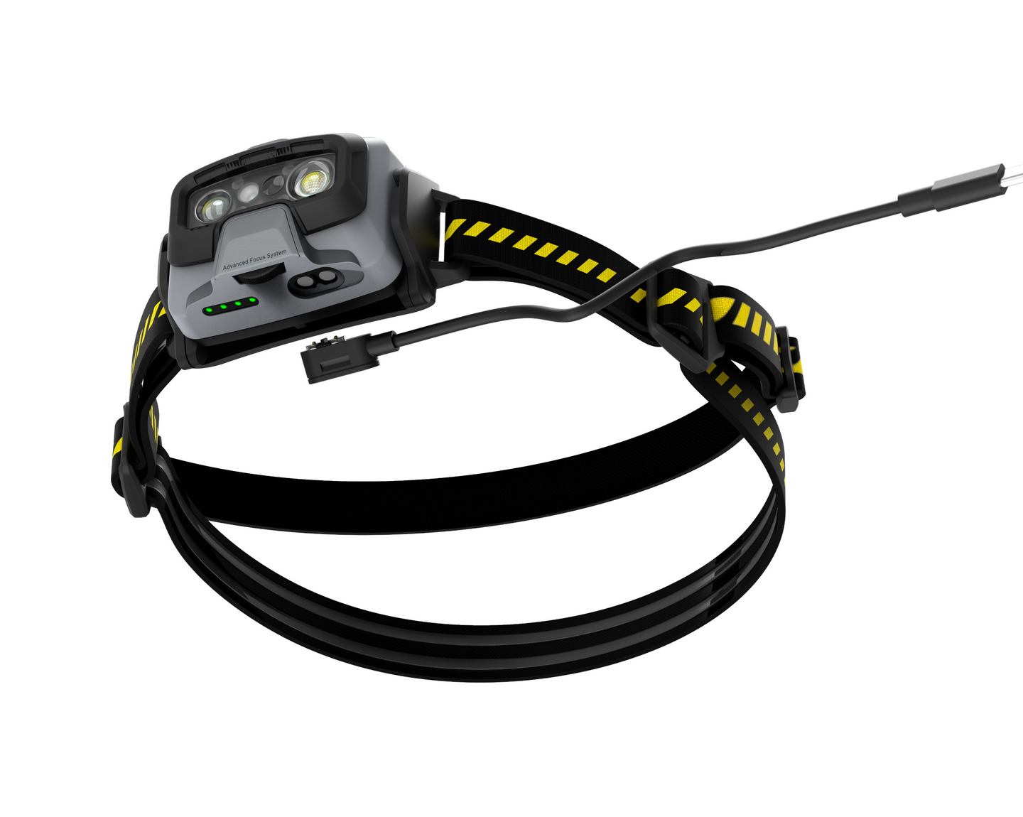 Otsalamppu Ledlenser HF6R Work keltainen 800lm ladattava