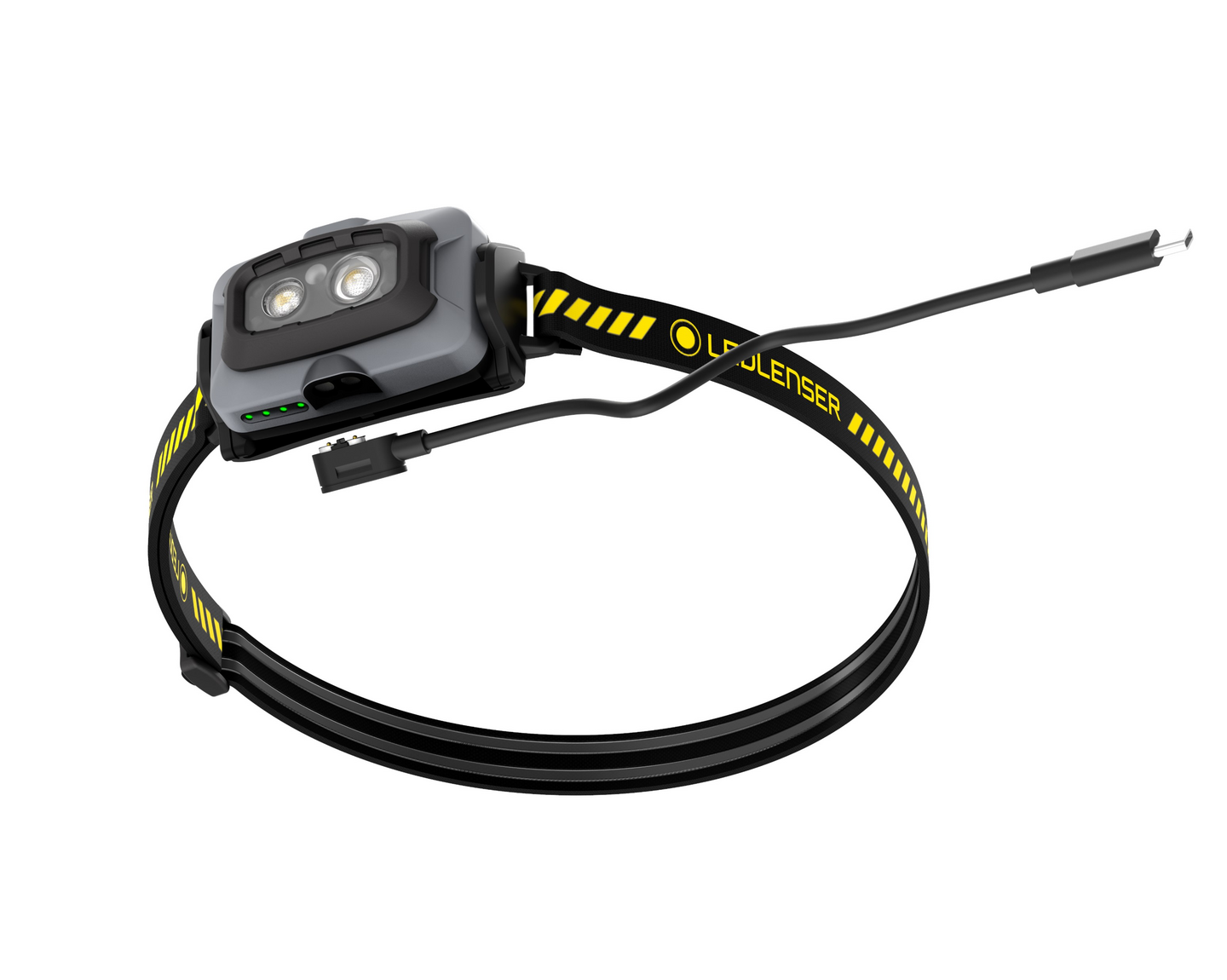 Otsalamppu Ledlenser HF4R Work keltainen 500lm ladattava