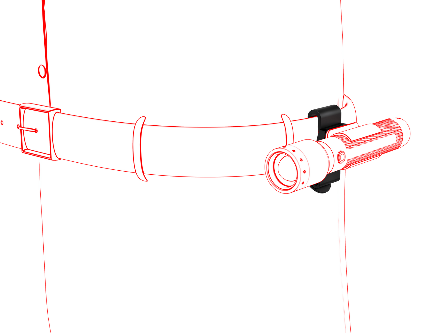 Vyöklipsi Ledlenser tyyppi A