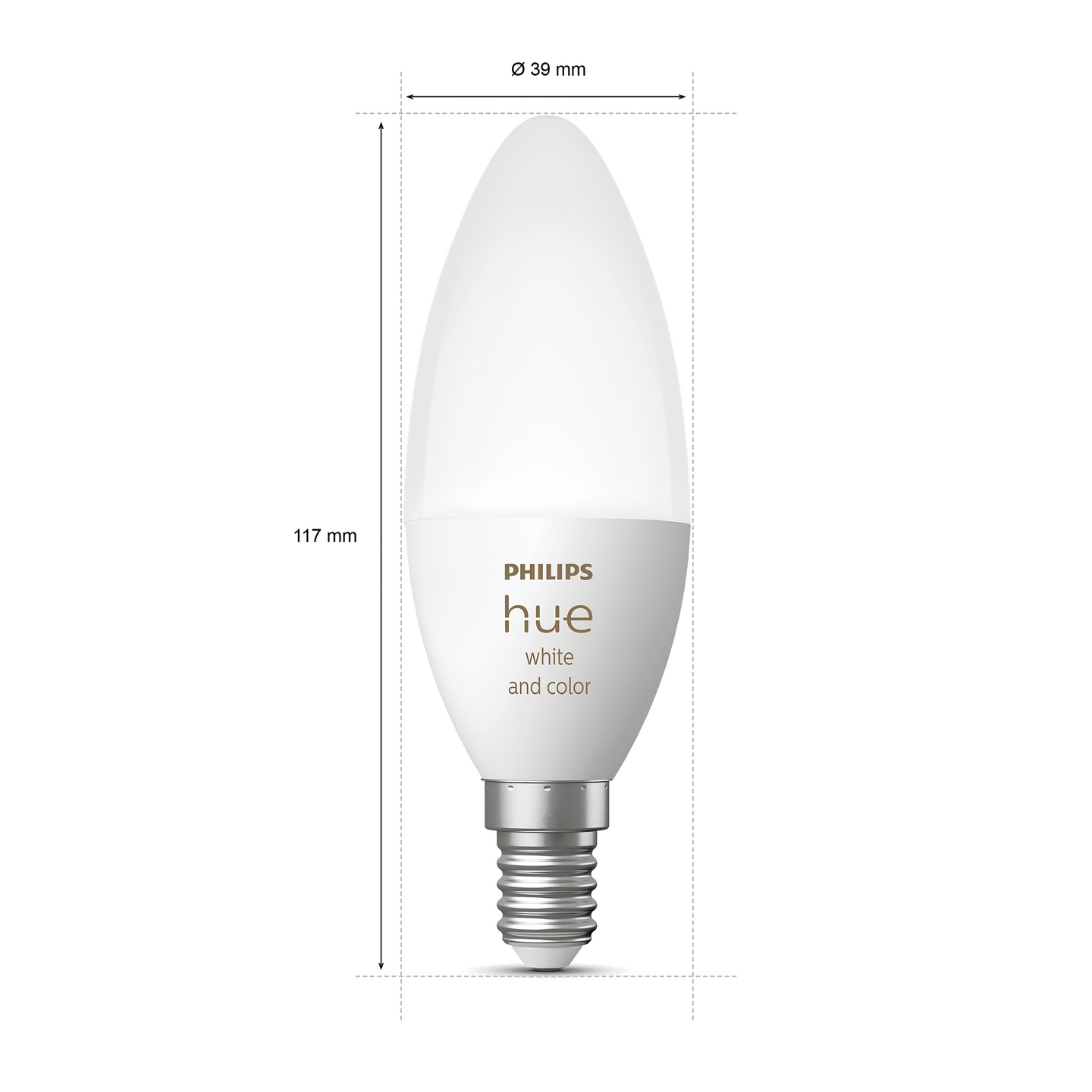 Led-lamppu Philips Hue WCA 4W E14 B39 2kpl
