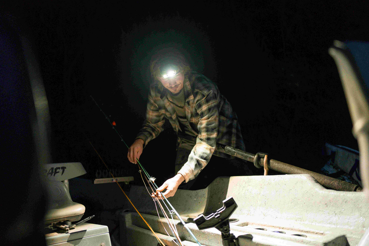 Otsalamppu Ledlenser HF8R Core RGB camo 1600lm ladattava