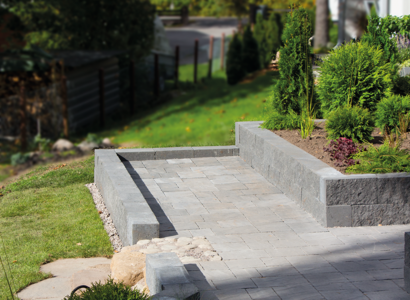 Muurikivi Rudus Antikko 330X165X165mm musta