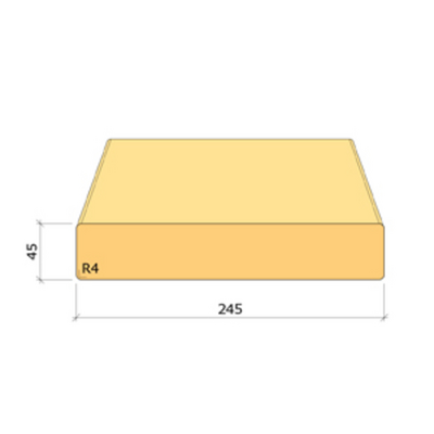 REGEL OBH 45X245X5400 GRAN C24
