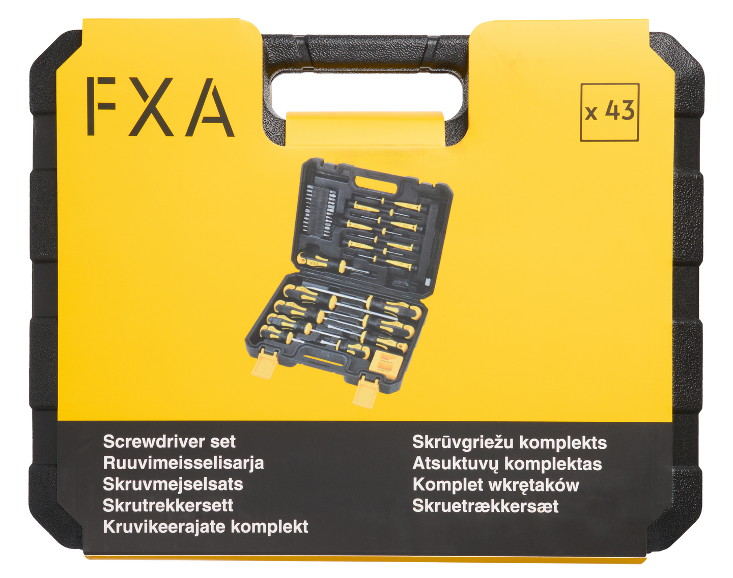 Ruuvitalttasarja FXA 43-osainen