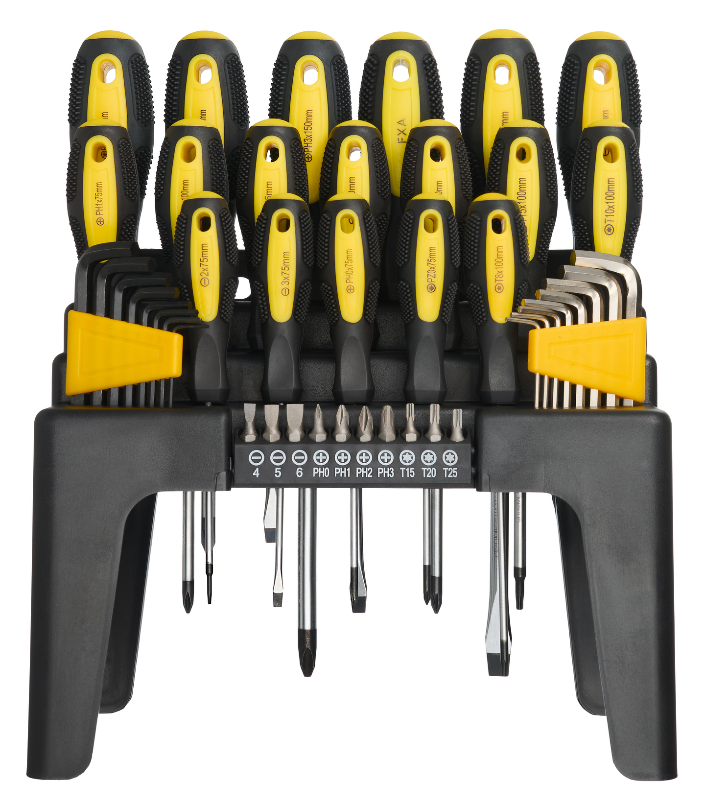 Ruuvitaltta- ja kärkisarja FXA 44-osainen