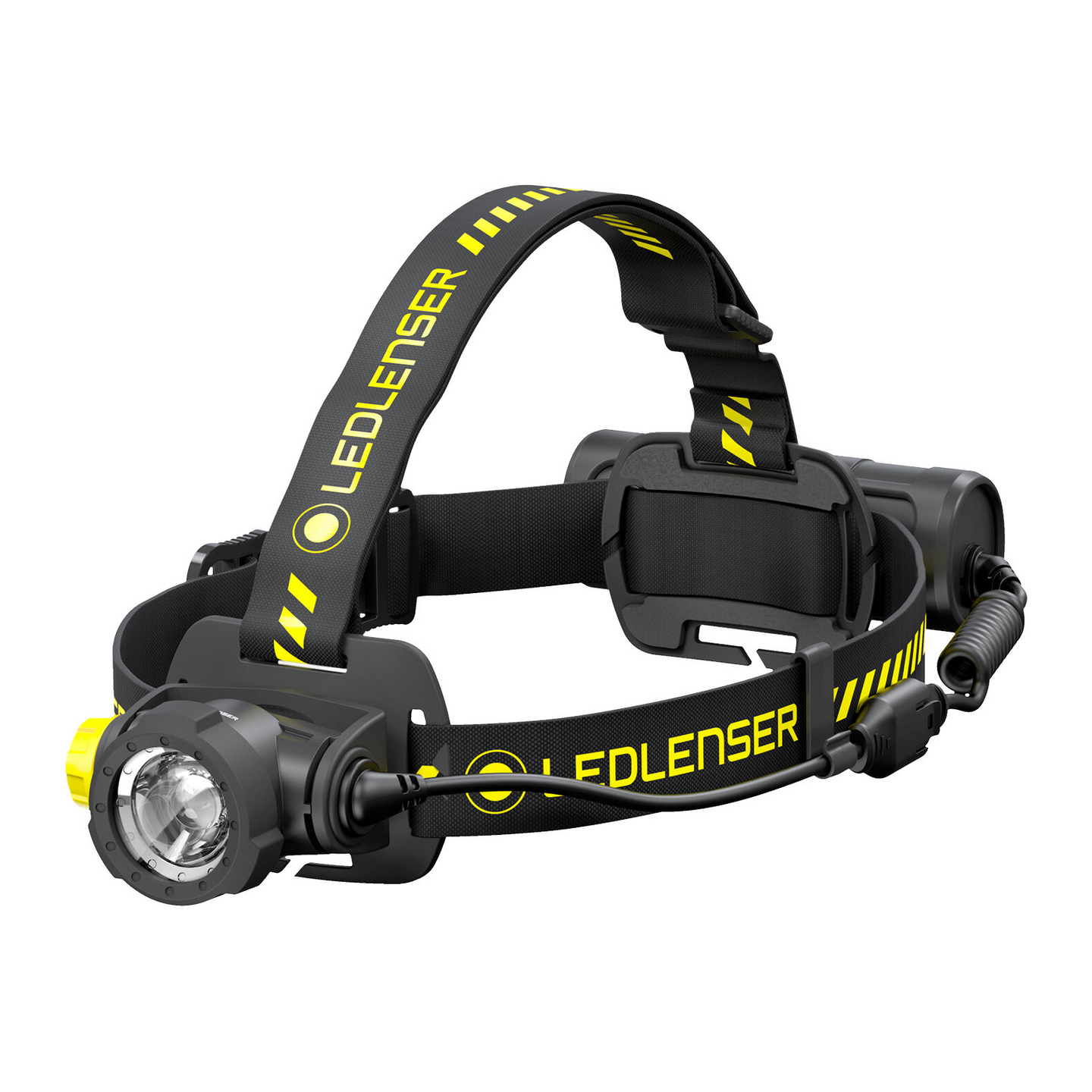 Otsalamppu Ledlenser H7R Work musta 1000lm ladattava