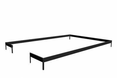 Sokkeli Halls Icon 9,7 m2 malliin, musta