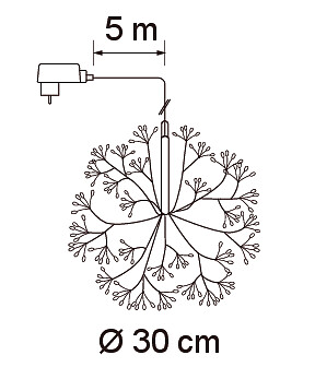 Valokoriste Airam Hedda 360 LED IP44