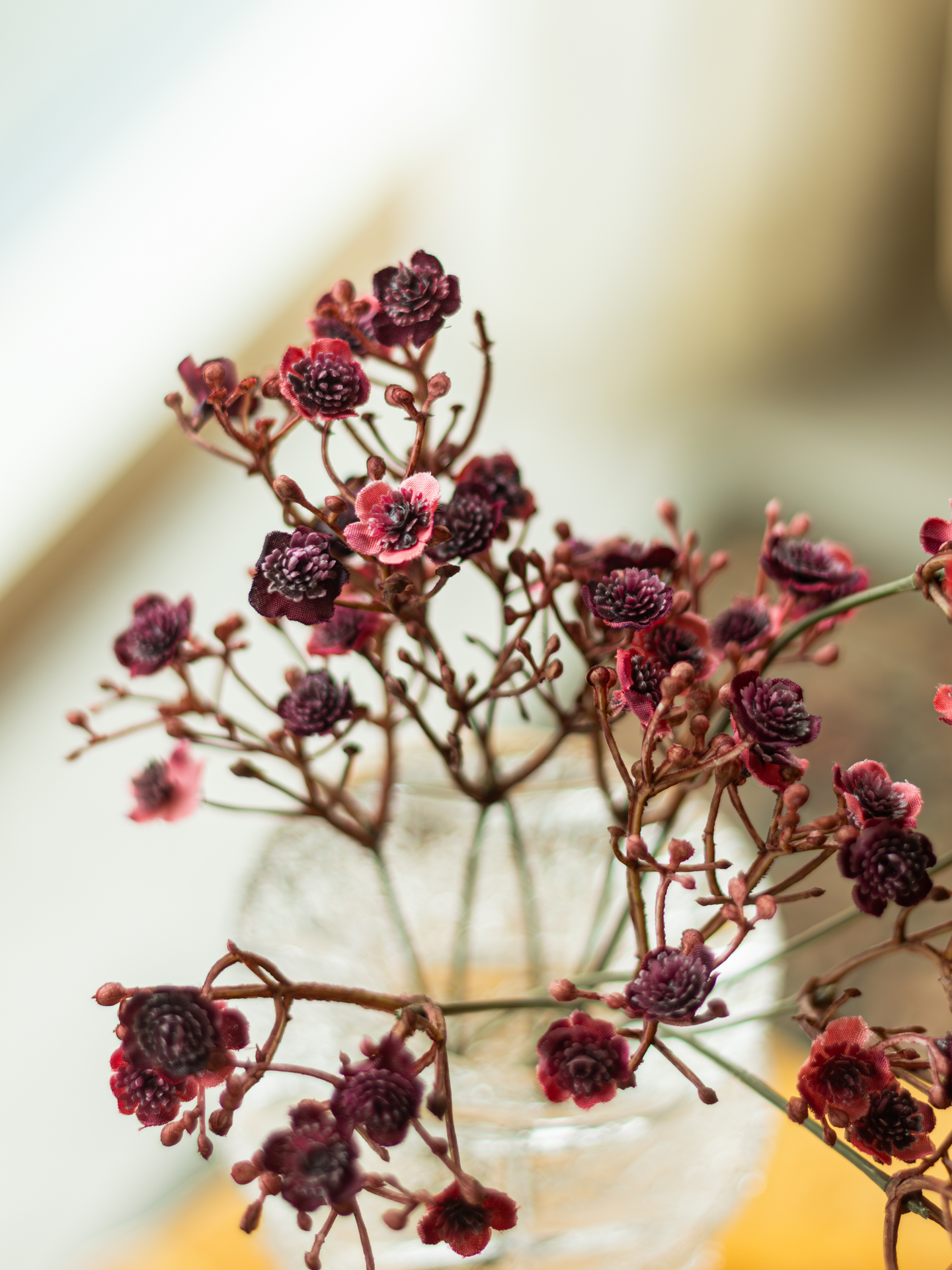 Harsokukka Bloom Deco burgundi/ruskea 