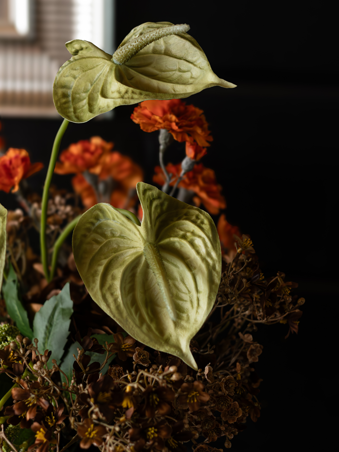 Harsokukka Bloom Deco burgundi/ruskea 