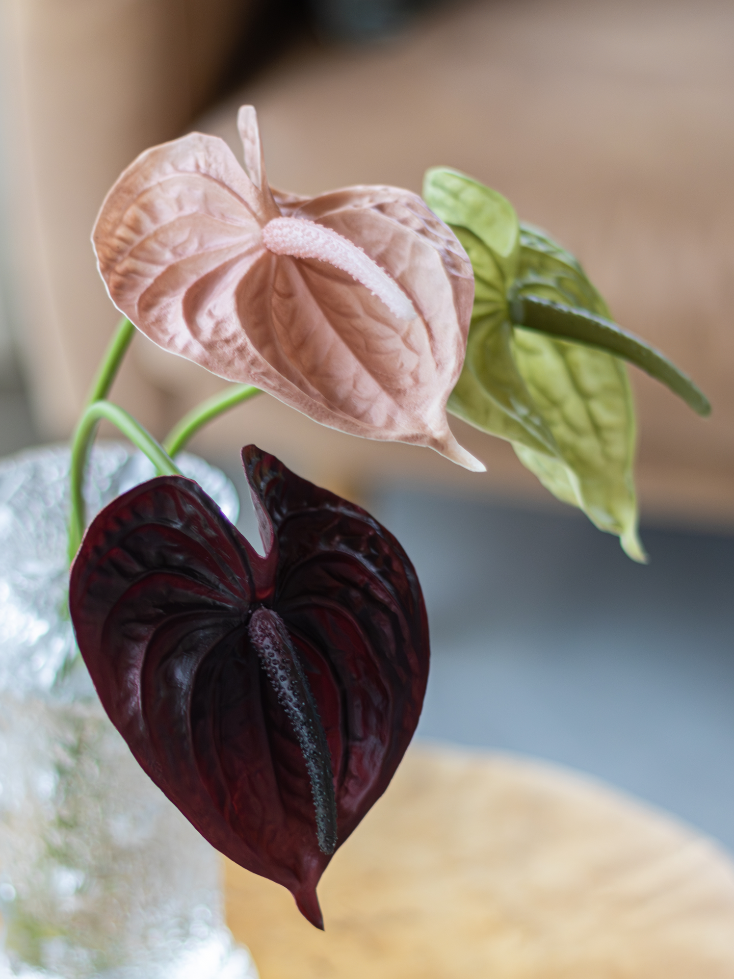 Flamingonkukka Bloom Deco burgundi 
