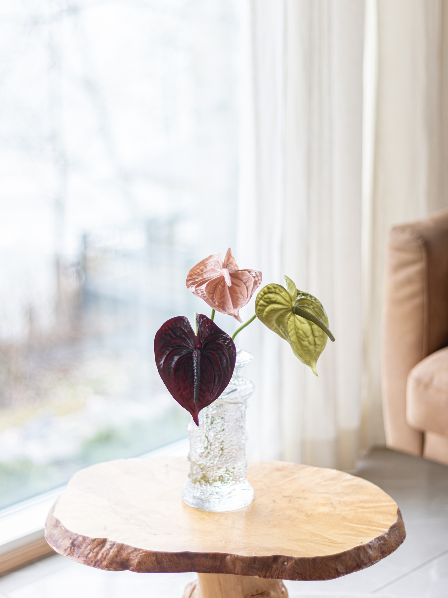 Flamingonkukka Bloom Deco burgundi 