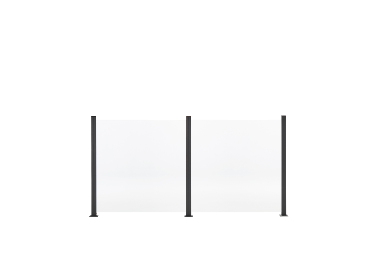 Lasiaitapaneeli HORTUS savu 100x100cm