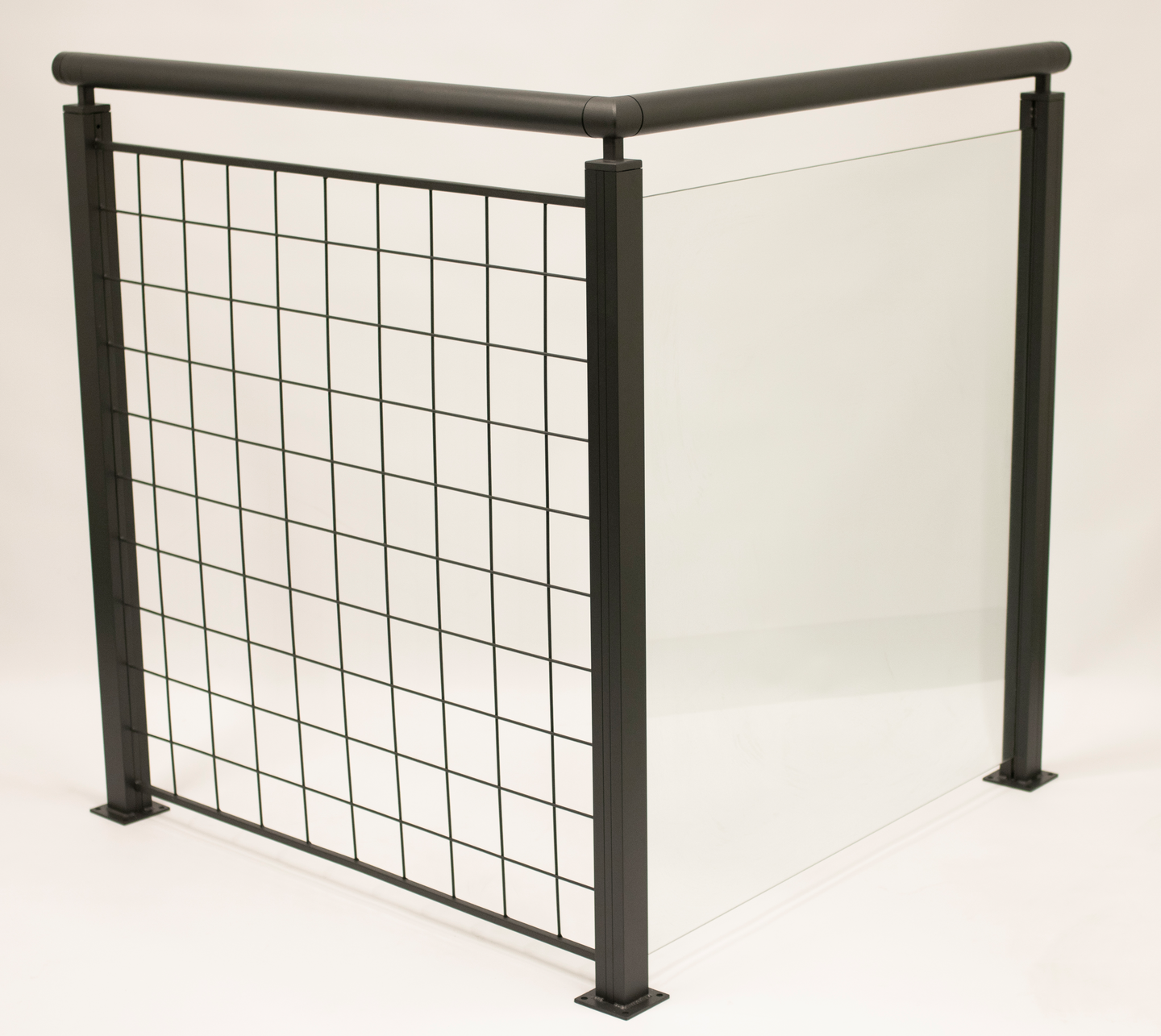 Lasiaitapaneeli HORTUS savu 100x100cm