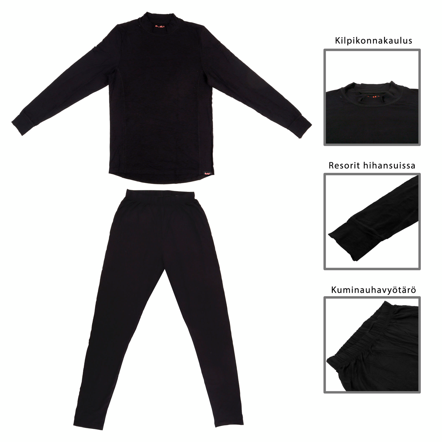 Alusasu Retki bambu musta