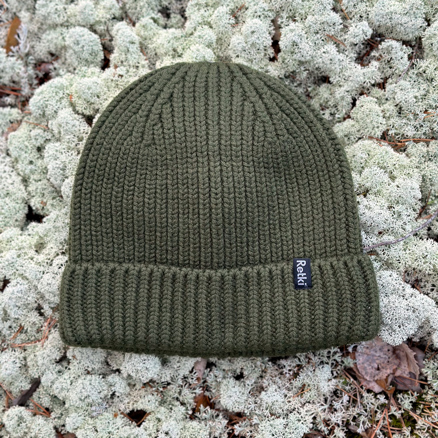 Pipo Retki 100% merino chunky vihreä one size