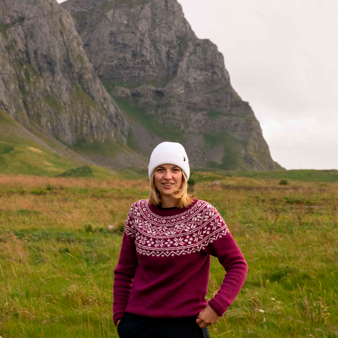 Pipo Retki 100% merino chunky valkoinen one size