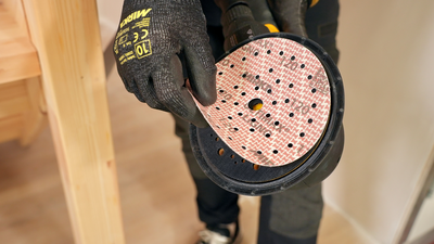 Hiomapyörö Mirka Ultimax Ligno 150mm tarra Multifit P400 10kpl