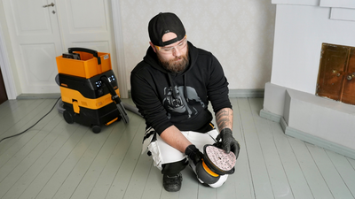 Hiomapyörö Mirka Ultimax Ligno 150mm tarra Multifit P400 10kpl