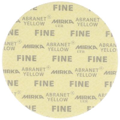 Hiomaverkko Mirka Abranet Yellow 225mm hieno 6kpl