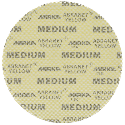 Hiomaverkko Mirka Abranet Yellow 225mm keskikarkea 6kpl