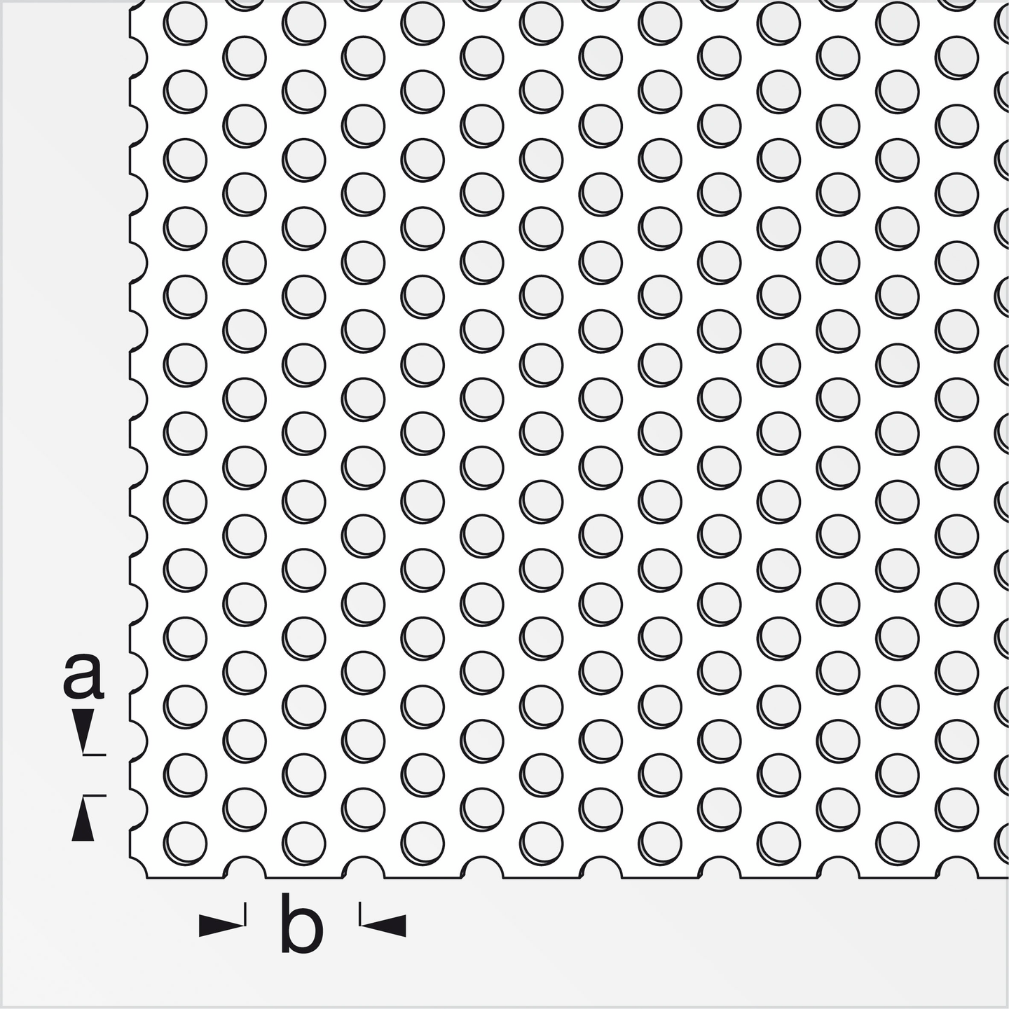 Reikälevy Alfer 200x1000x0,7mm 1,6/3mm hopeaeloksoitu alumiini