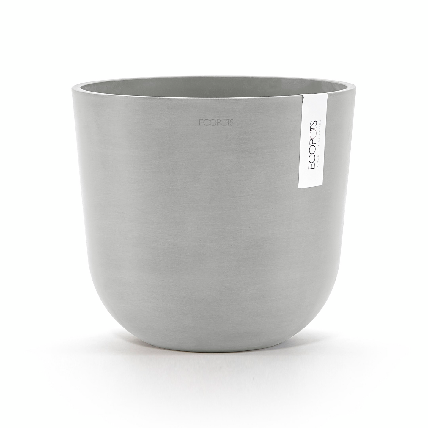 Ruukku Ecopots Oslo 25cm valkoharmaa