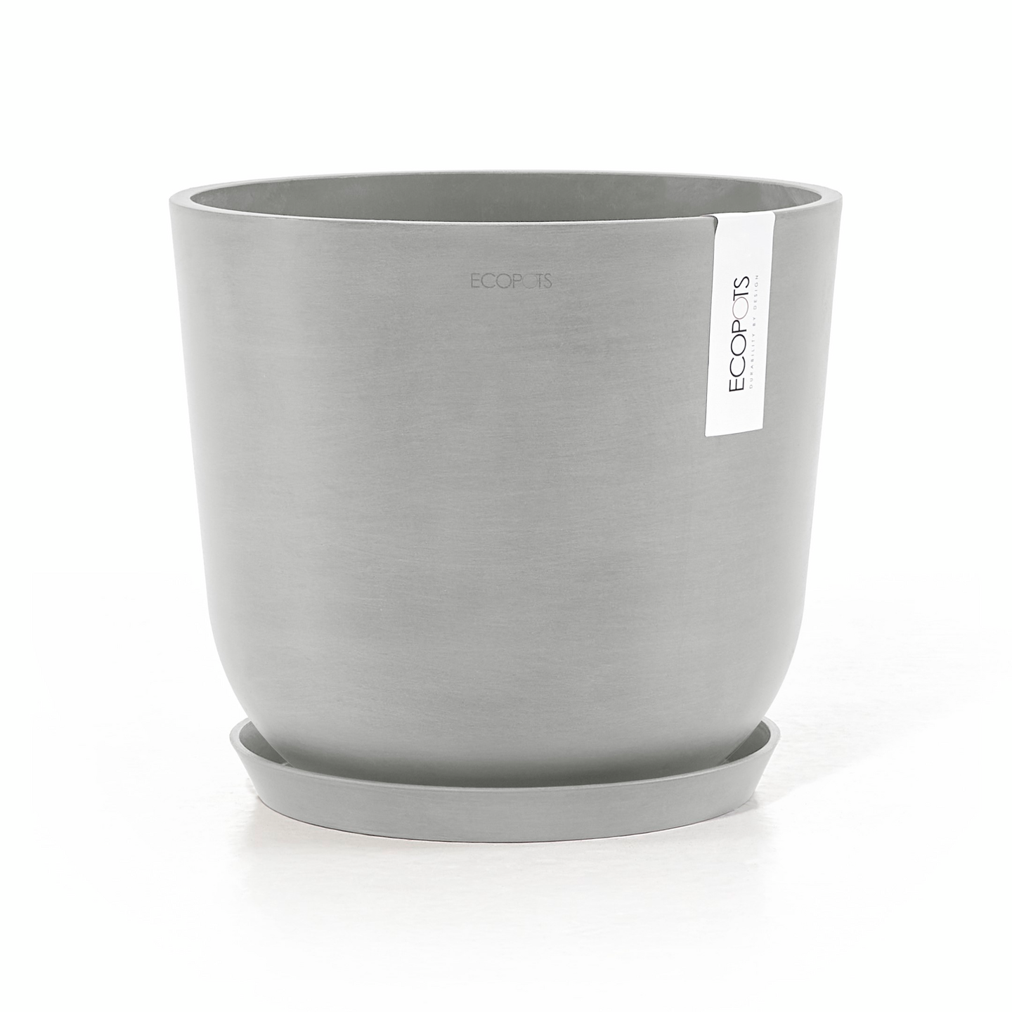 Ruukku Ecopots Oslo 25cm valkoharmaa