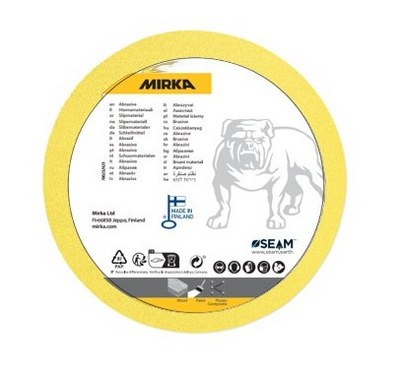 Hiomapyörö Mirka Hiomant 125mm tarra 8R lajitelma 25kpl