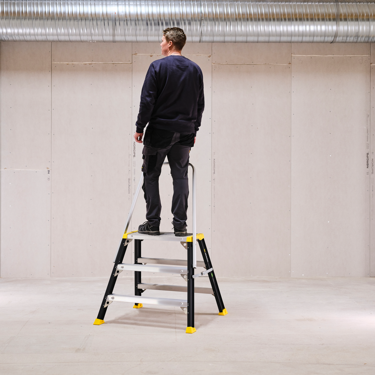 ARBETSBOCK MED RÄCKE W 5500R+3