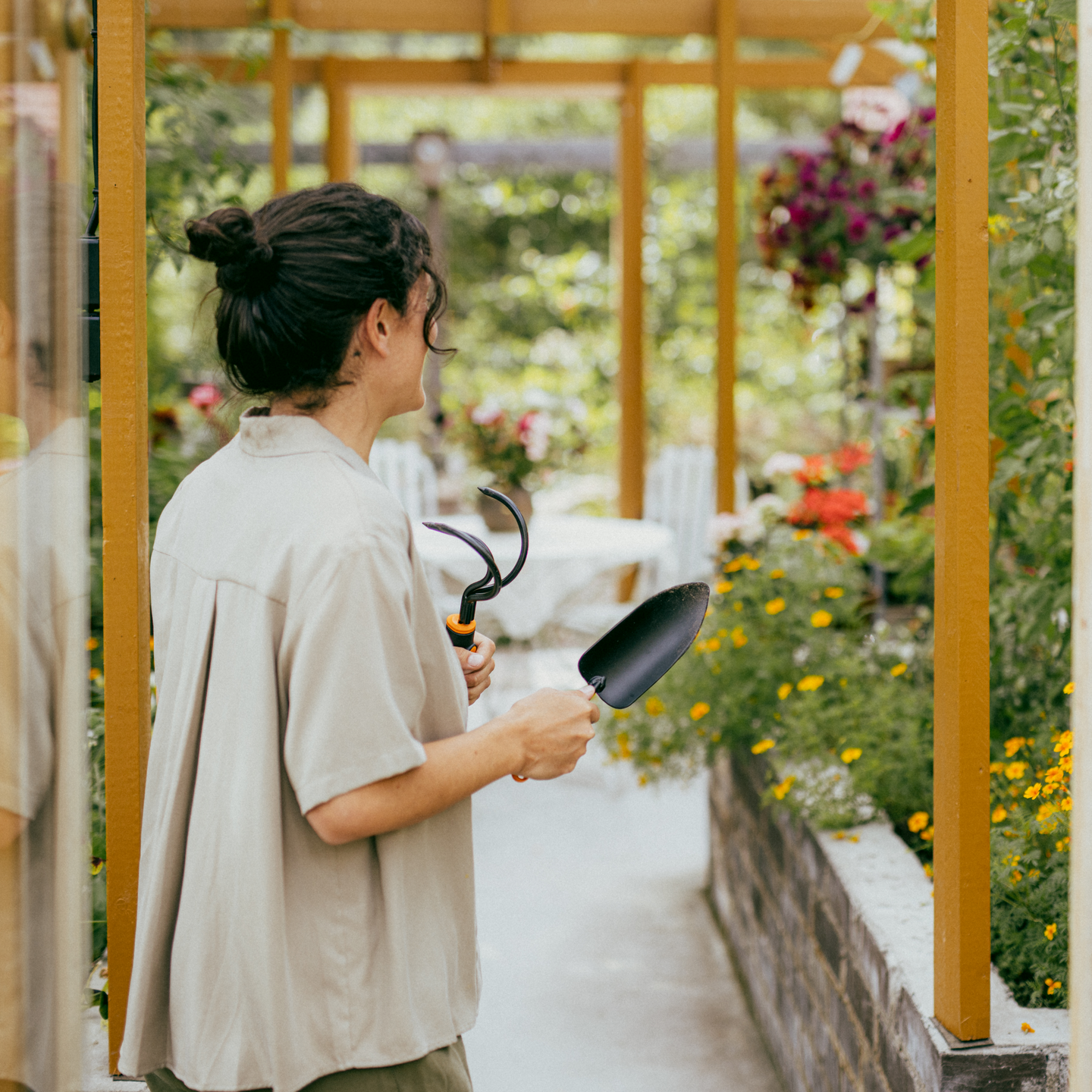 Istutuslapio Fiskars OneClick