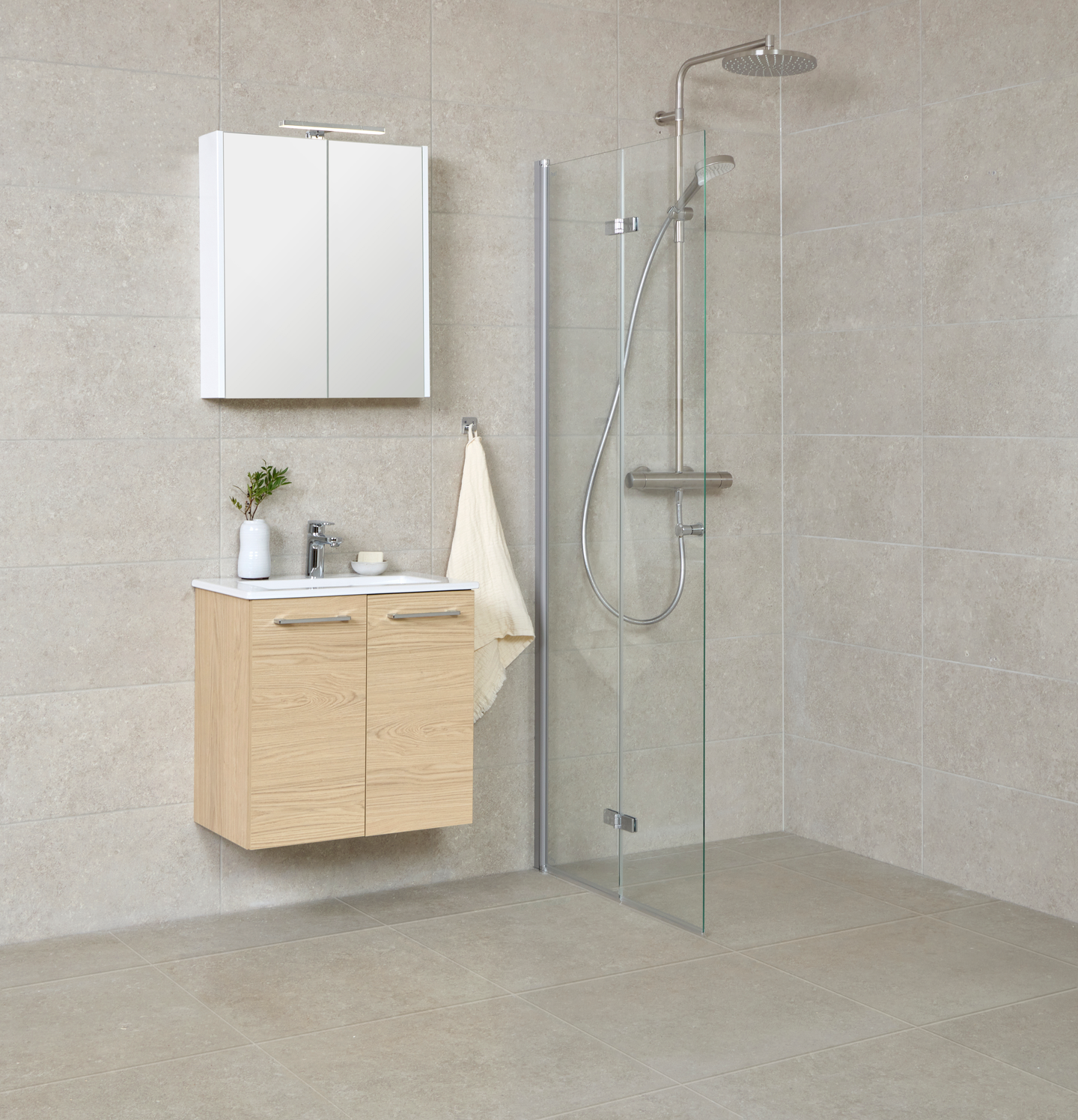 Suihkuseinä Goodiy Pearl T80 taittuva, leveys 775mm +0-10mm