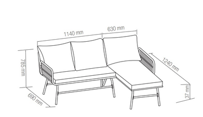 Divaanisohva Cello Siro