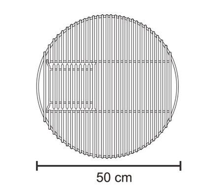 Grillausritilä Cello Kamado 23