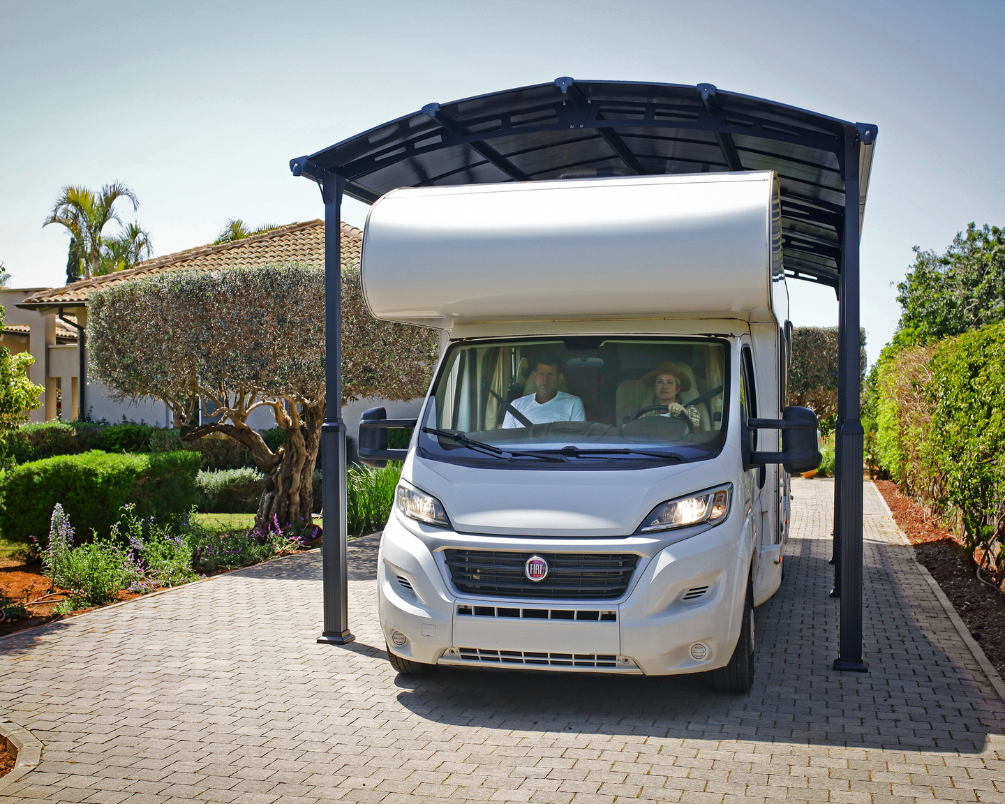 Autokatos Canopia Alpine 3,6x8,5m harmaa