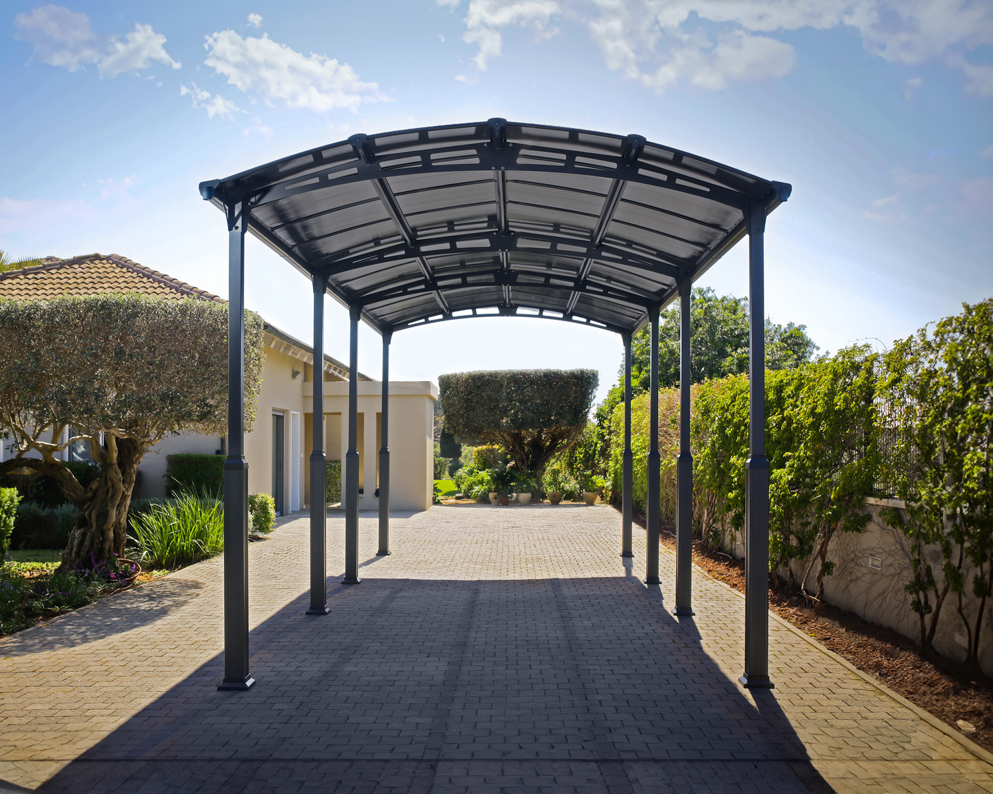 Autokatos Canopia Alpine 3,6x8,5m harmaa