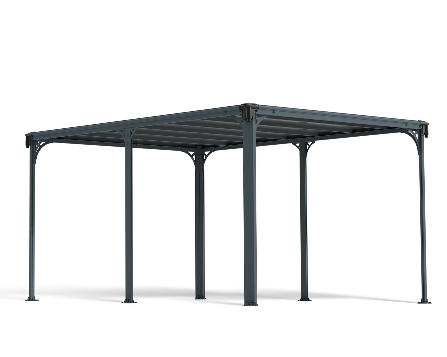 Pergola Palram Milano 4300 426x309x225cm harmaa
