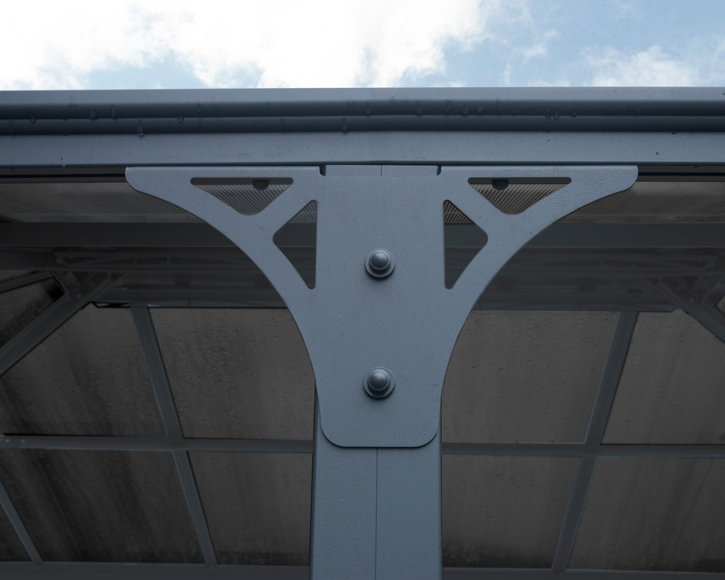 Pergola Palram Martinique 5000 493x359x286cm antrasiitti