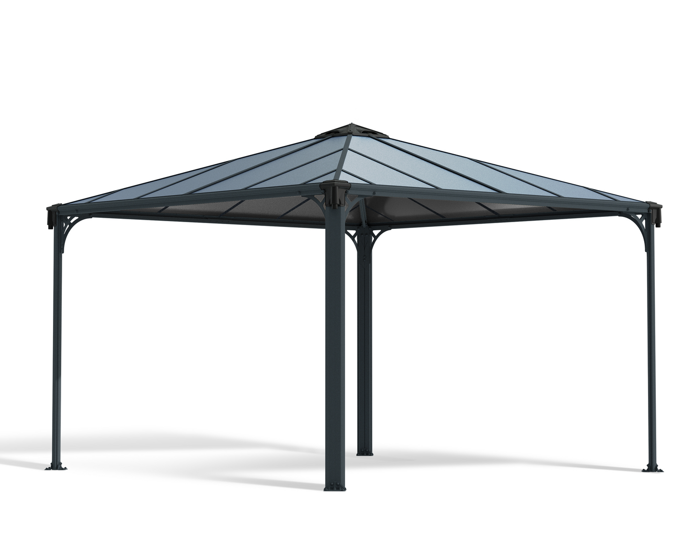 Pergola Palram-Canopia Palermo 3600 3,6x3,6m harmaa