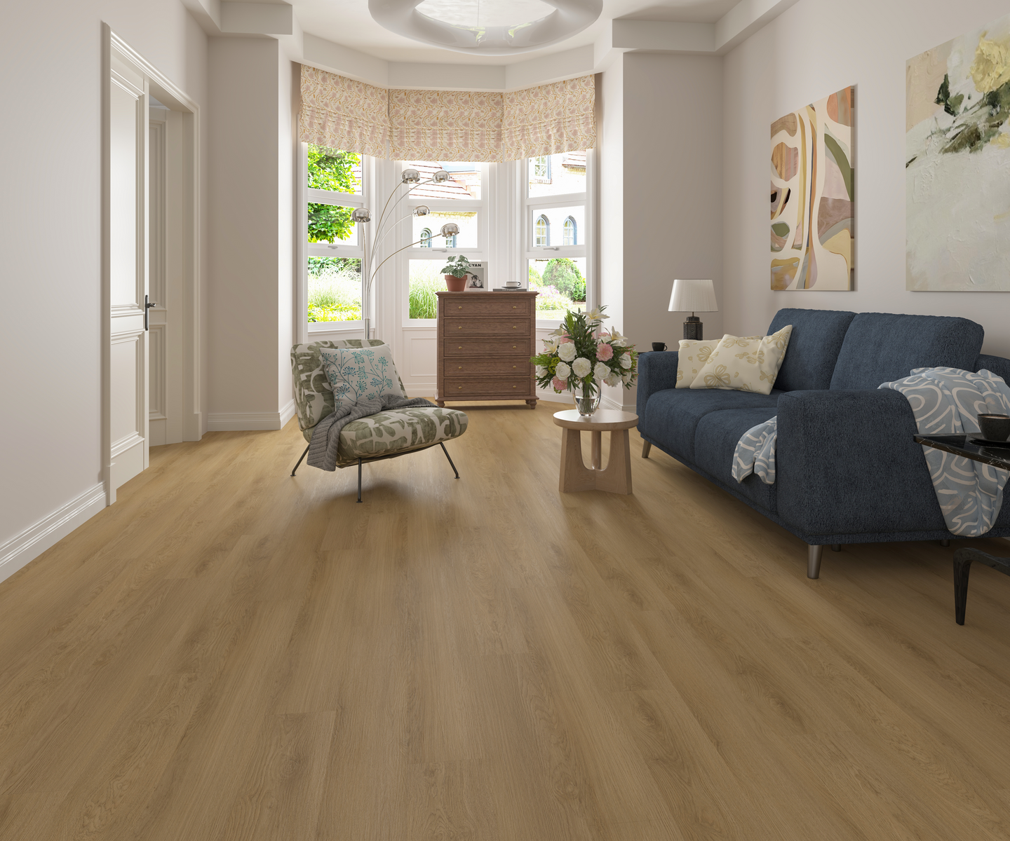 Vinyylilankku Goodiy Atlas 176 IB Portobello EVA KL32 1213x176x4+1mm 2,348m²